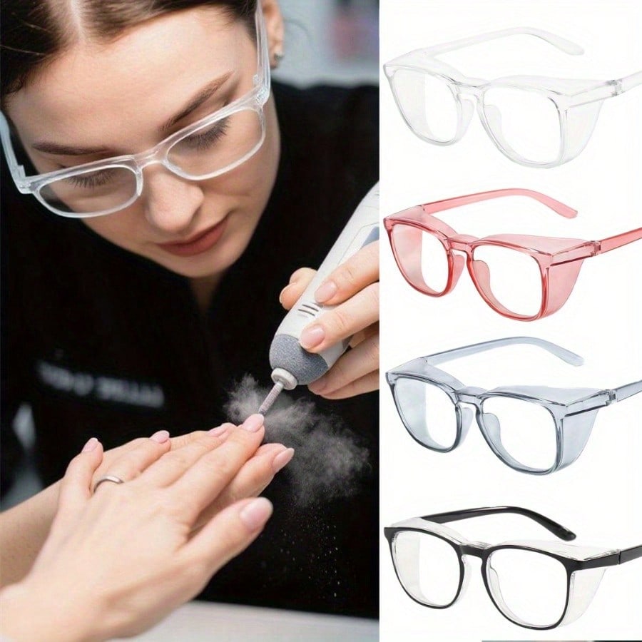 Body Jewelry Removal Tool - 1pc Nail Polish Remover Anti-Dust Glasses,