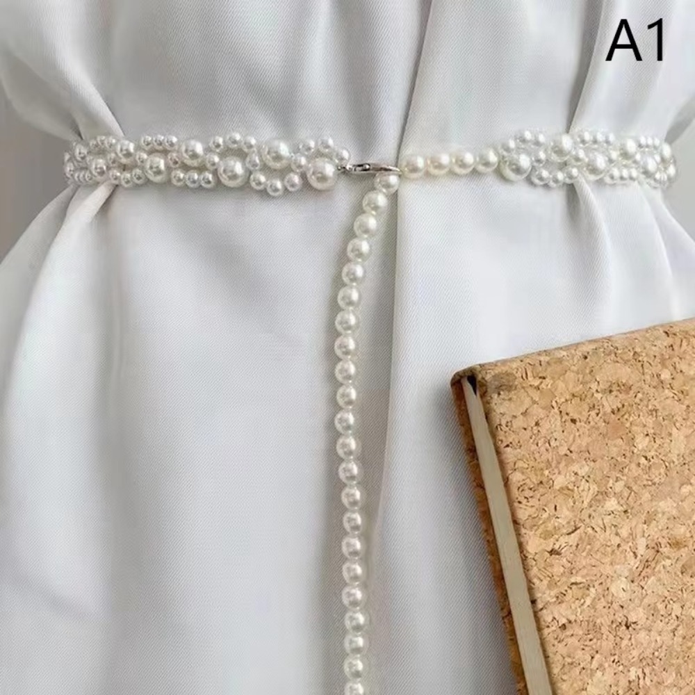 Fashion 100cm Pearl Waist Chai - Body Jewelry Chains review and price