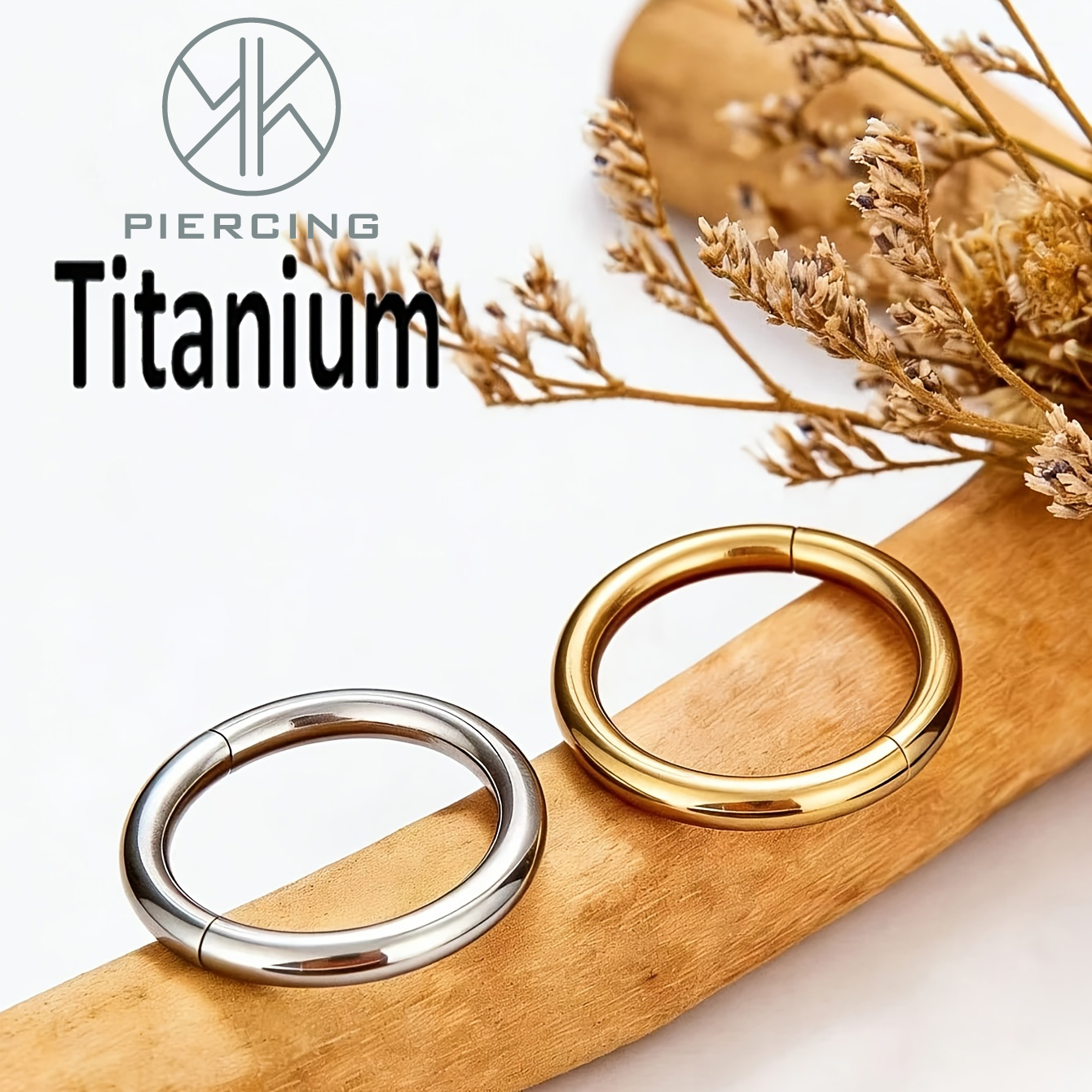 2pcs/Set G23 Titanium Nose Rin - Clicker Ring Seamless review and price