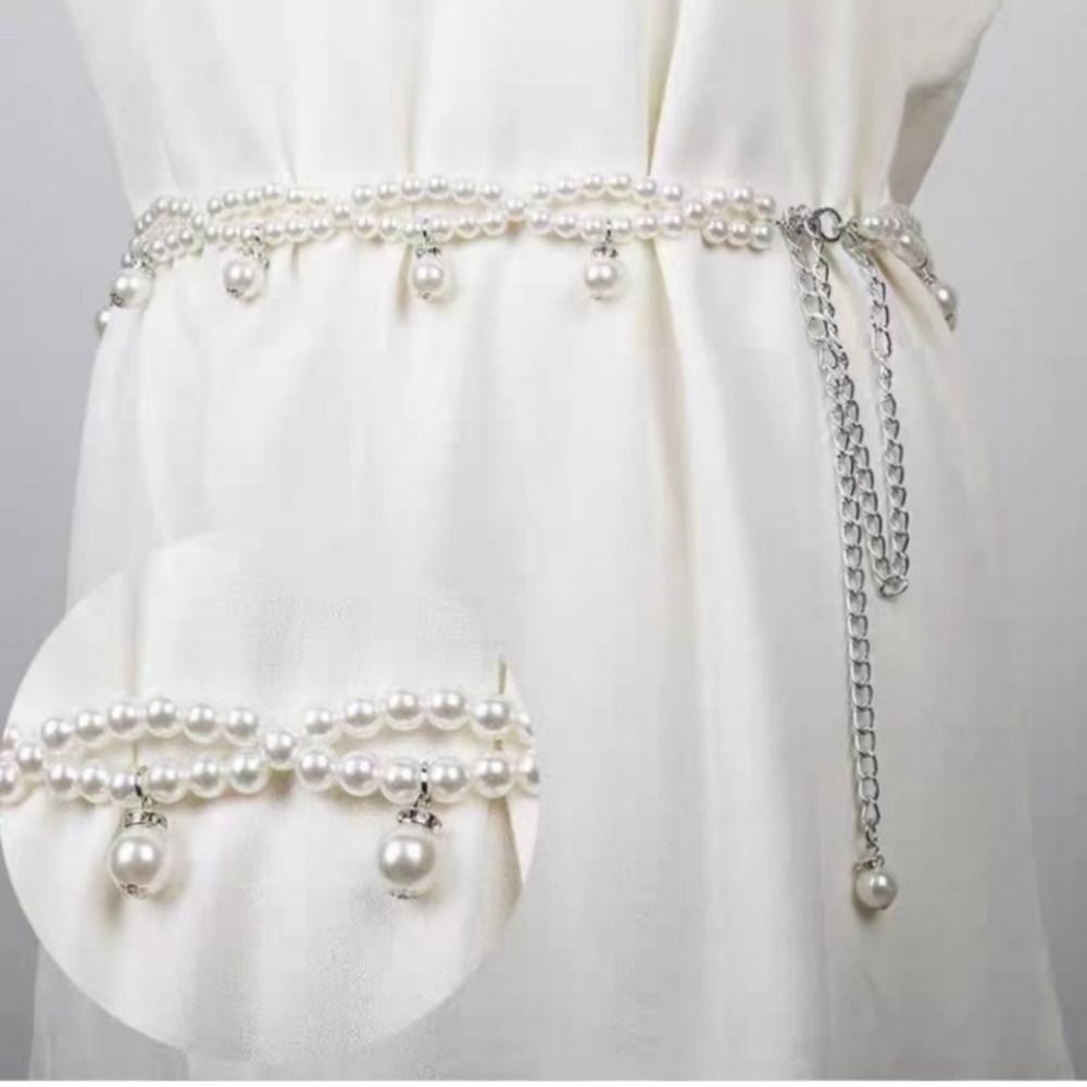 100cm Pearl Waist Chains Waist - Body Jewelry Chains review and price
