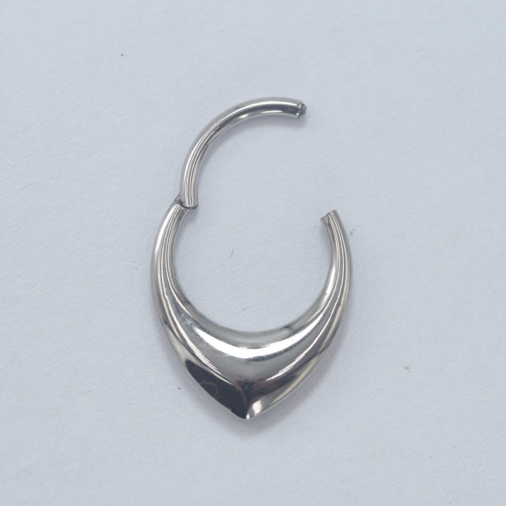 Anodized Titanium Septum Click - Clicker Ring Seamless review and price