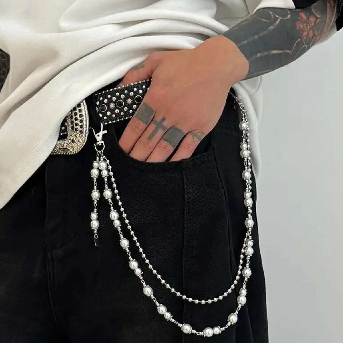 Salircon Punk Multilayer Imita - Body Jewelry Charms review and price