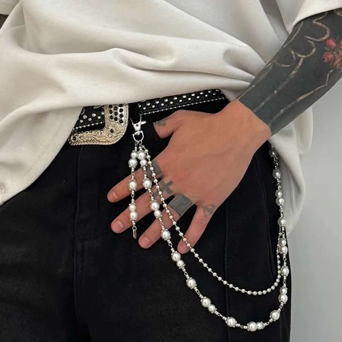 Salircon Punk Multilayer Imita - Body Jewelry Charms review and price