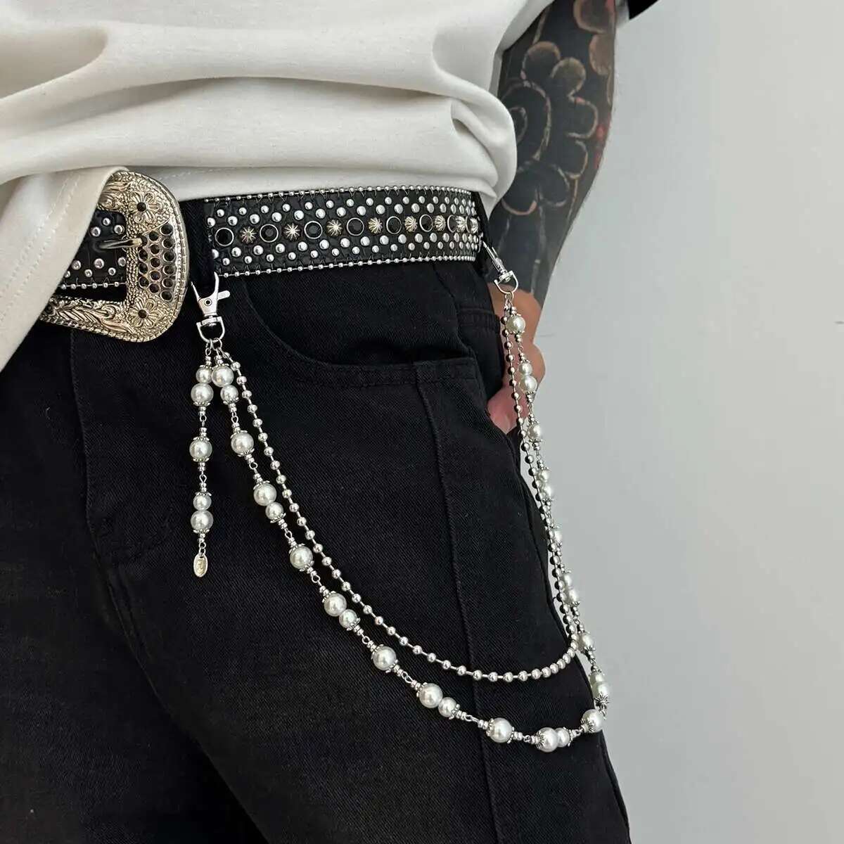 Salircon Punk Multilayer Imita - Body Jewelry Charms review and price