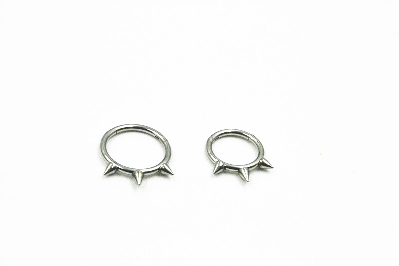 50pcs/Lot  Seamless Hinged Seg - Clicker Ring Seamless review and price