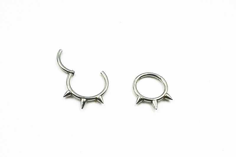 50pcs/Lot  Seamless Hinged Seg - Clicker Ring Seamless review and price