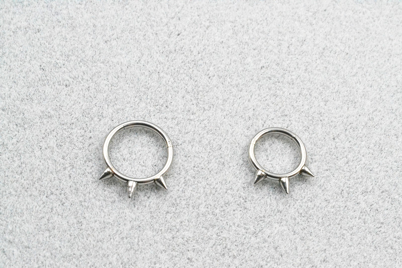 50pcs/Lot  Seamless Hinged Seg - Clicker Ring Seamless review and price