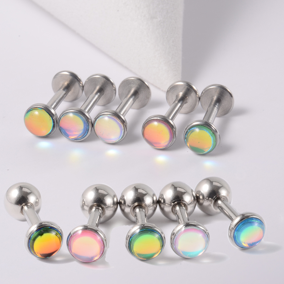 1PC Surgical Steel Flash Film  - Tragus Flat Back review and price
