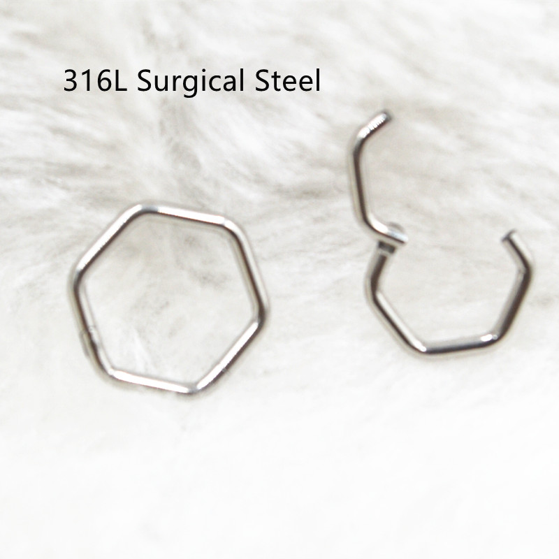 50pcs/Lot 316L Surgical Steel  - Clicker Ring Seamless review and price