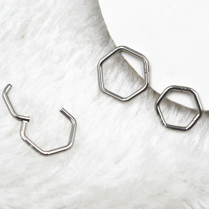 50pcs/Lot 316L Surgical Steel  - Clicker Ring Seamless review and price