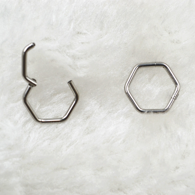 50pcs/Lot 316L Surgical Steel  - Clicker Ring Seamless review and price