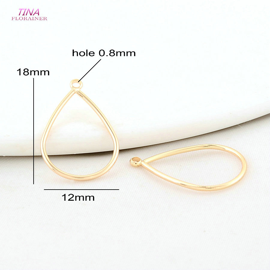 12*18MM 18K Gold Color Drop Sh - Body Jewelry Diy review and price