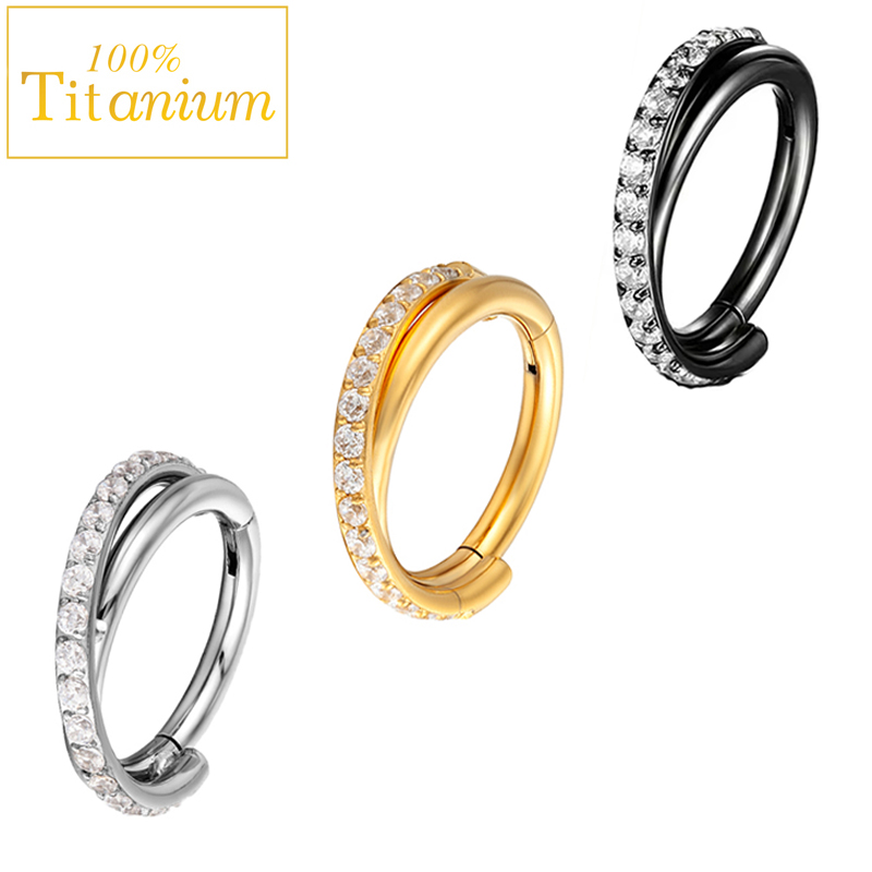 Implant Grade G23 Titanium Ear - Clicker Ring Seamless review and price