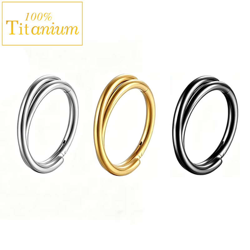 Implant Grade G23 Titanium Ear - Clicker Ring Seamless review and price