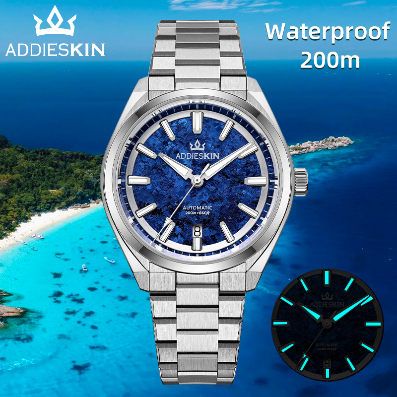 AddiesKIN K006 Men Watch 9015  - Body Jewelry Titanium review and price
