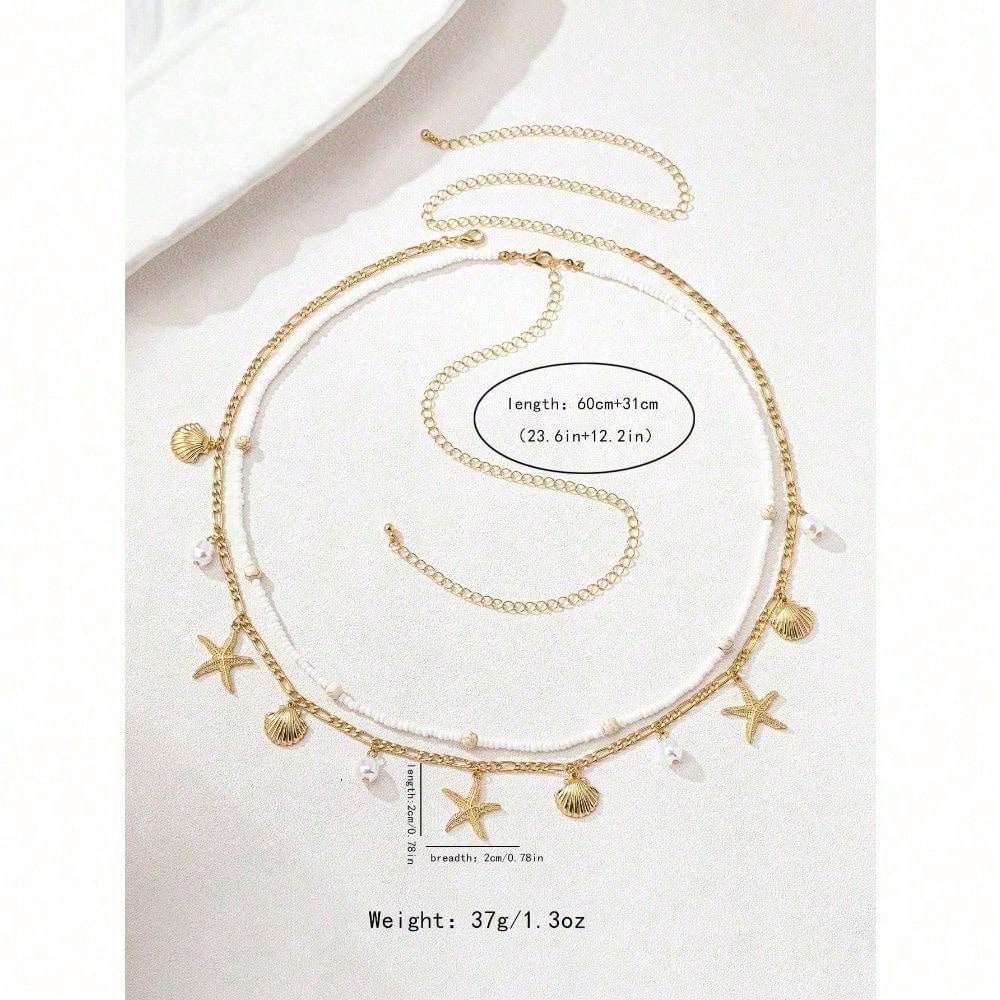 2pcs Bohemian Style Ocean Seri - Body Jewelry Chains review and price