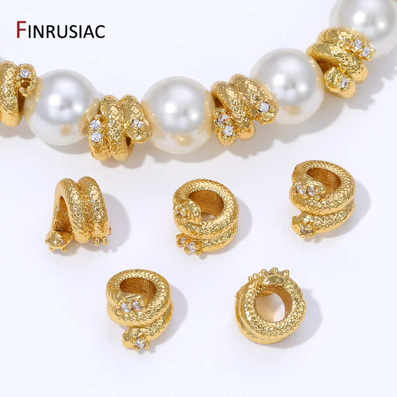 18K Gold Plated Brass Snake Sh - Body Jewelry Diy review and price