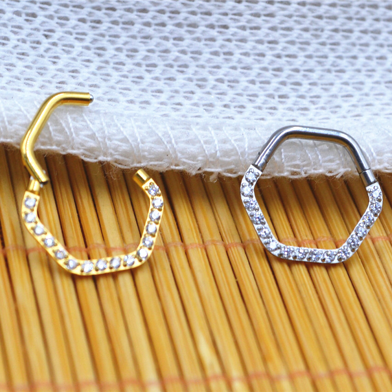 10pcs/Lot  316L Surgical Steel - Clicker Ring Seamless review and price