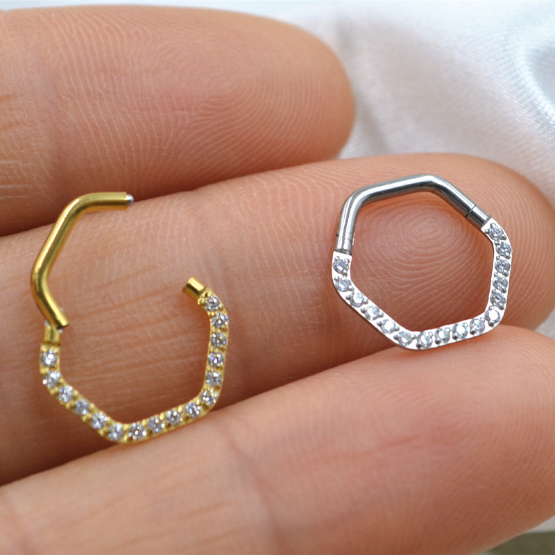 10pcs/Lot  316L Surgical Steel - Clicker Ring Seamless review and price