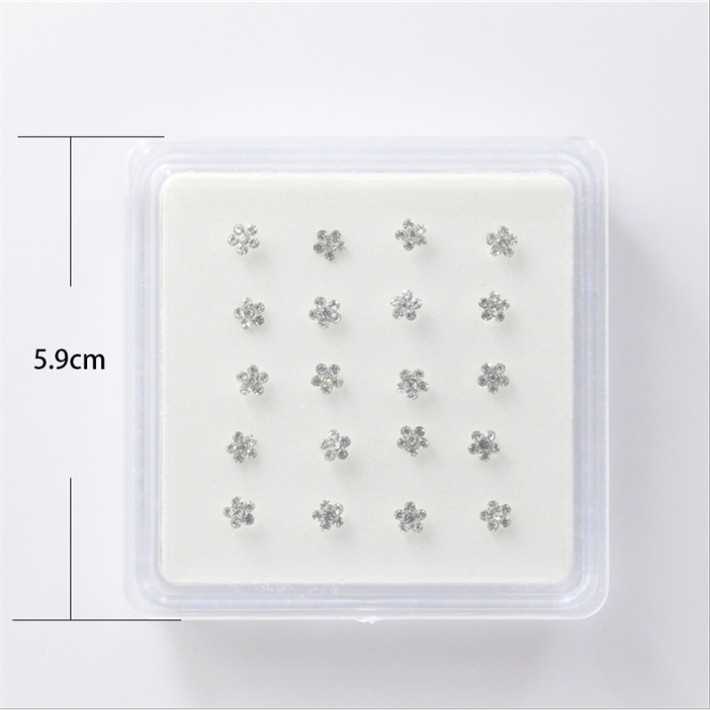 20Pcs/Box Body Nose Piercing J - Body Jewelry Storage review and price