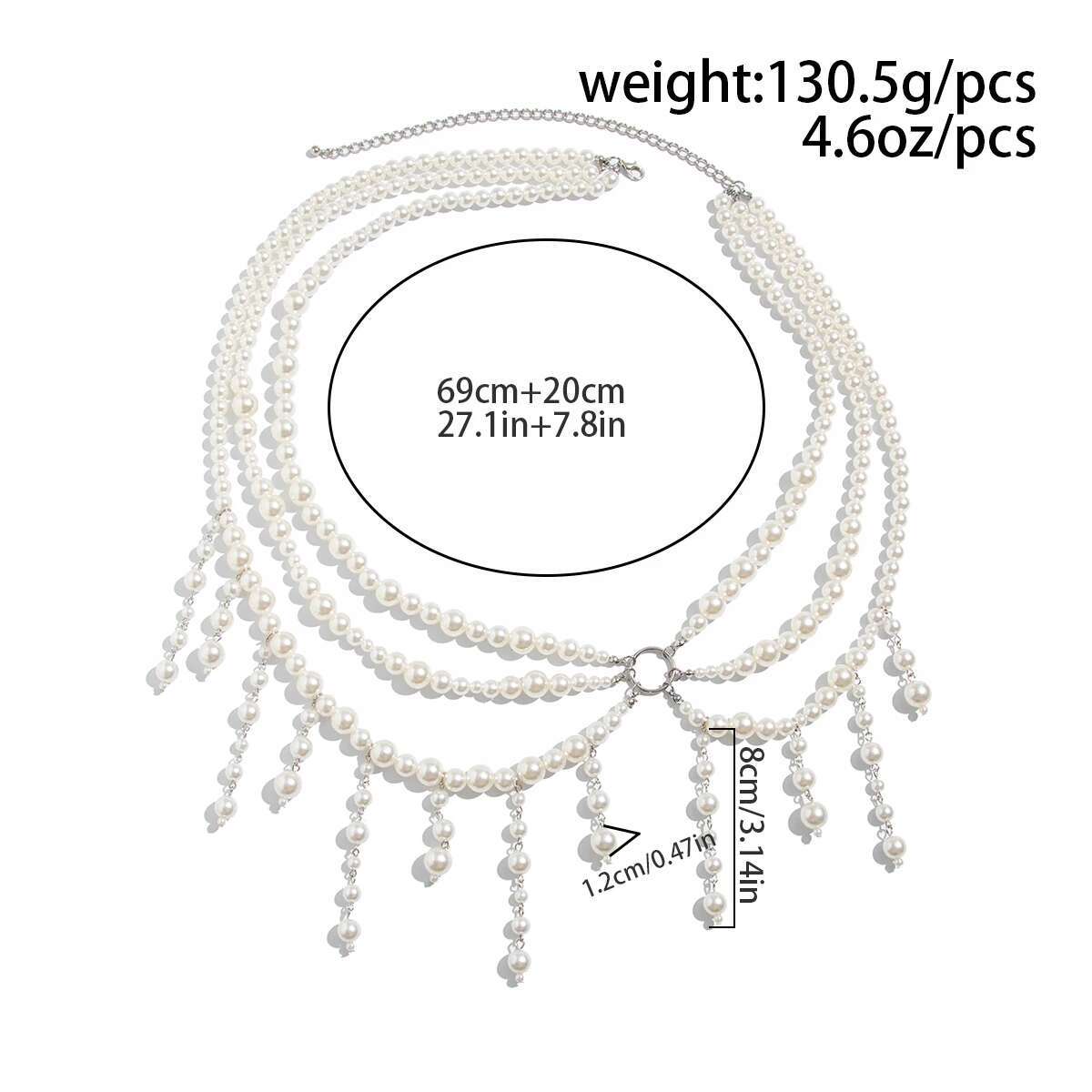 Salircon Elegant Multilayer Im - Body Jewelry Charms review and price