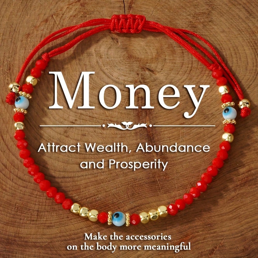 Boho Red Crystal Beaded Bracel - Body Jewelry Charms review and price