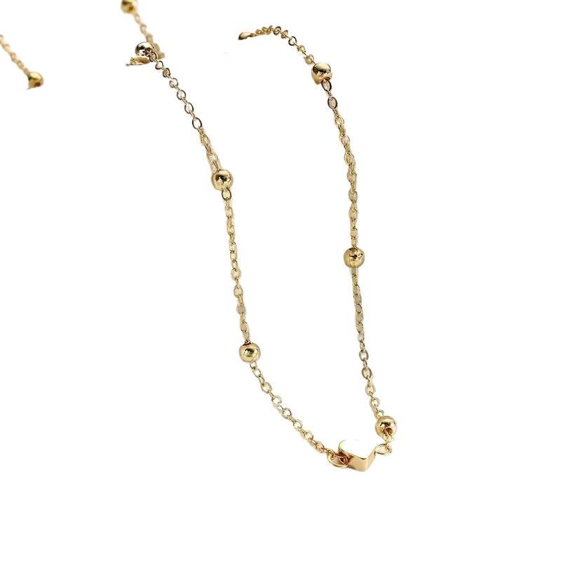 Girls Simple Heart Beaded Bell - Body Jewelry Chains review and price