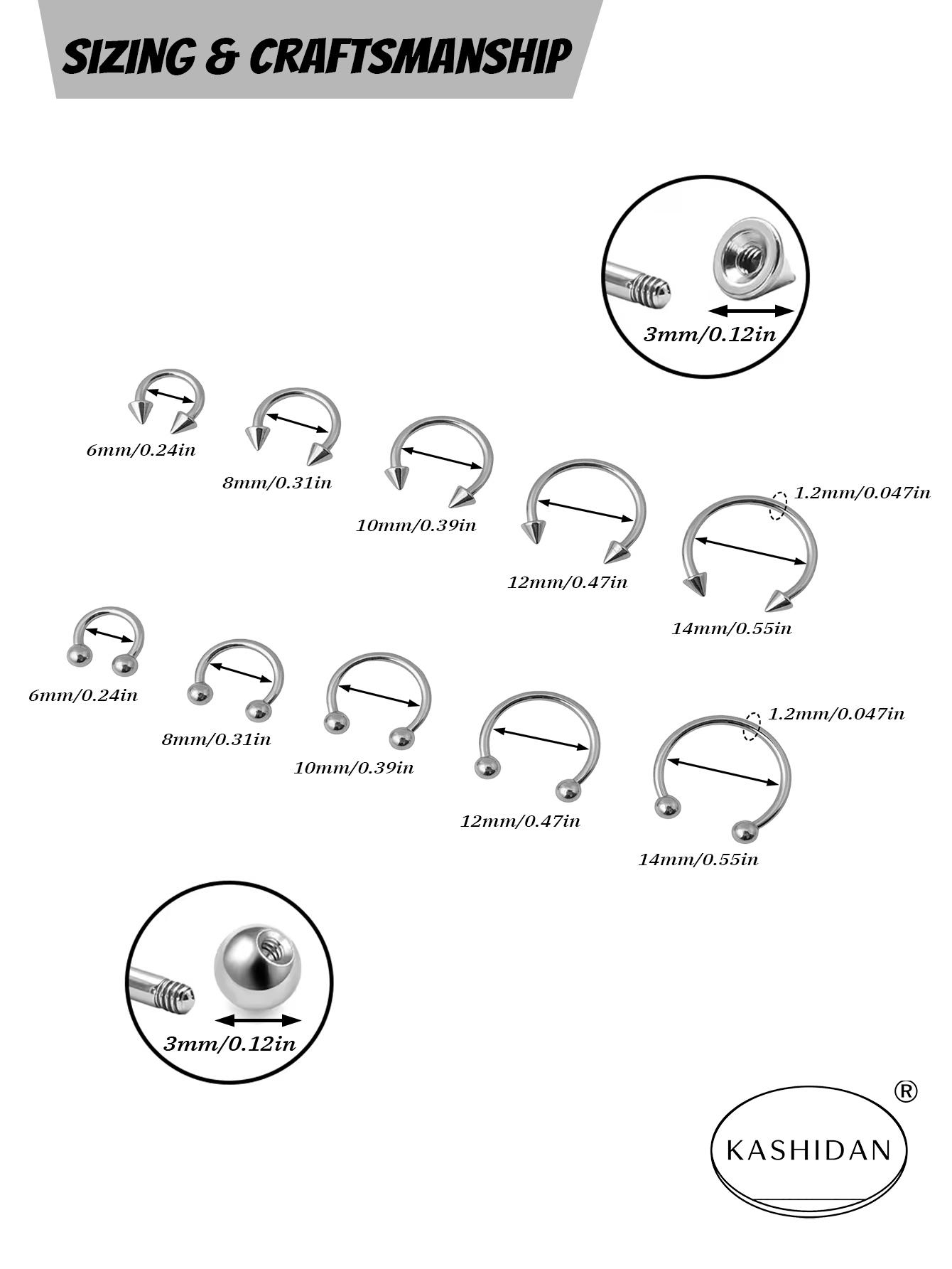 Stainless steel seamless hinge - Clicker Ring Seamless review and price