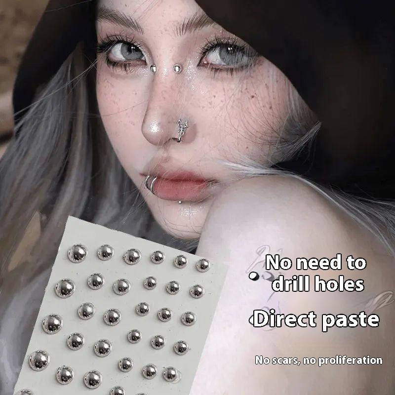 321pcs Non Piercing Lip Studs  - Body Jewelry Nose Studs review and price