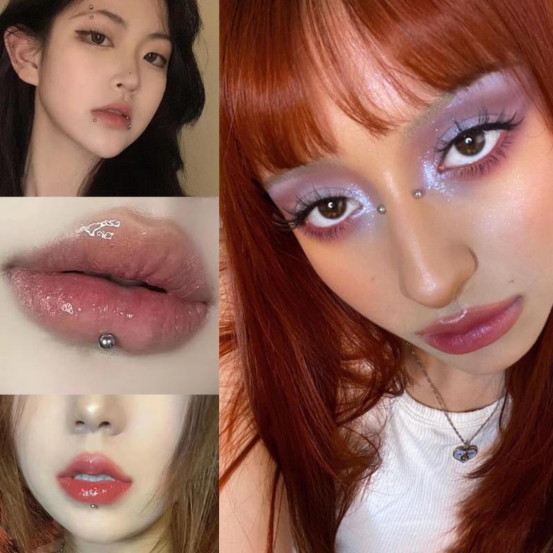 321pcs Non Piercing Lip Studs  - Body Jewelry Nose Studs review and price