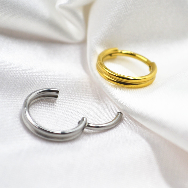 20pcs 316L Stainless Steel Pie - Clicker Ring Seamless review and price