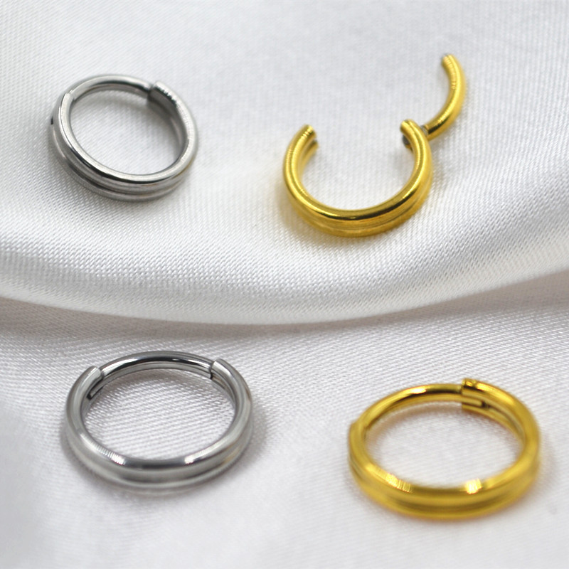 20pcs 316L Stainless Steel Pie - Clicker Ring Seamless review and price