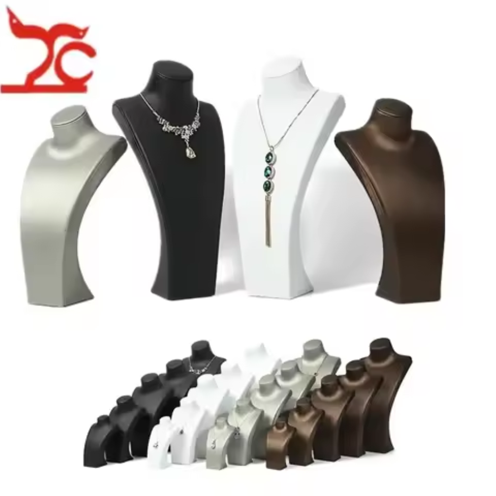 Drawn half body model necklace - Body Jewelry Storage review and price