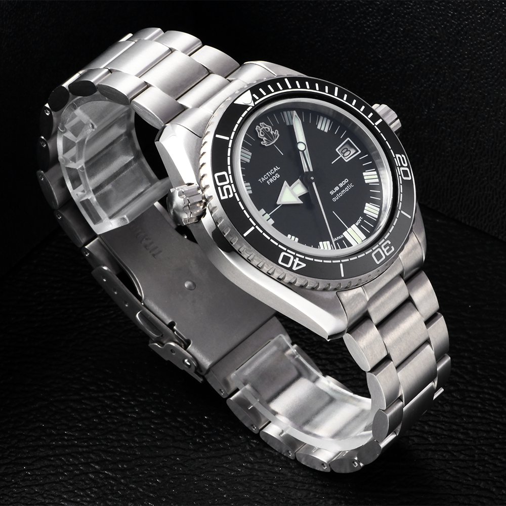 Tactical Frog 41MM Men's Luxur - Body Jewelry Titanium review and price