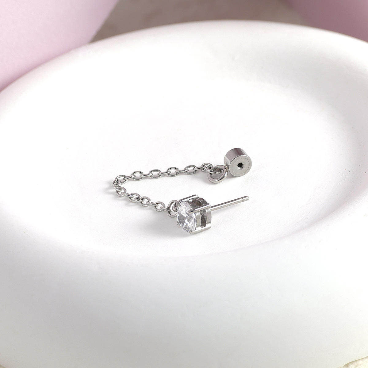 Flat Back Stud Earrings 316L S - Tragus Flat Back review and price