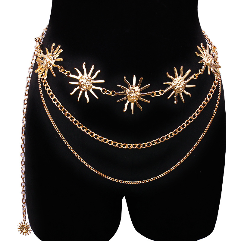 Chunky Multilayer Punk Gothic  - Body Jewelry Chains review and price