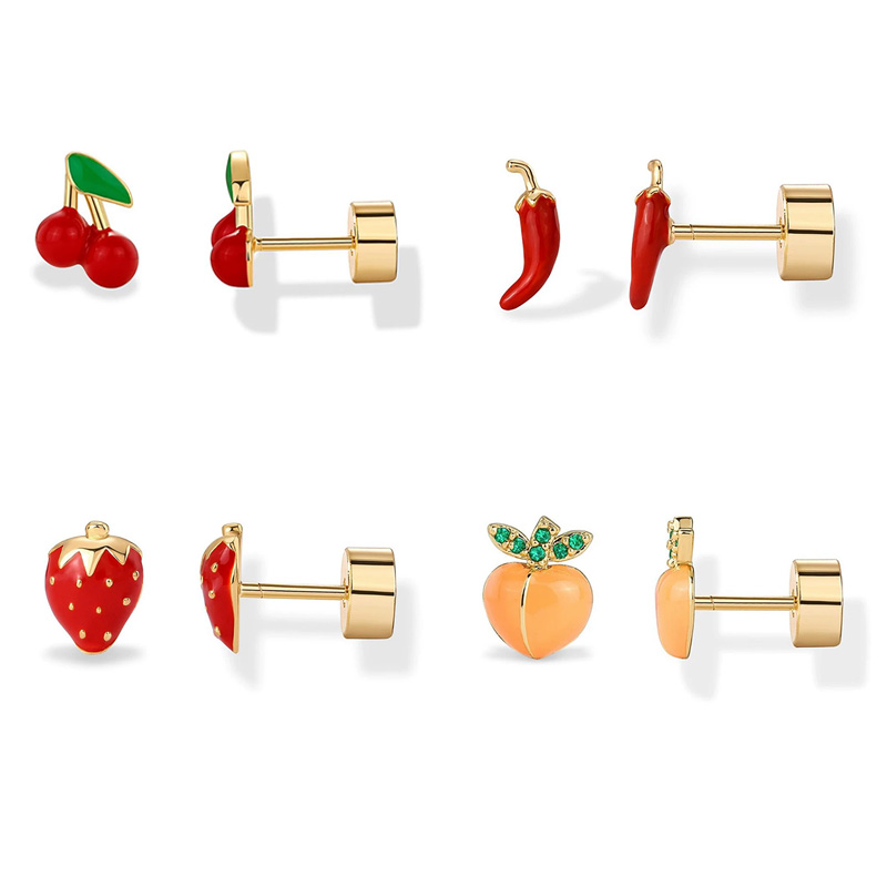 2pcs Cartilage Earrings Stud f - Tragus Flat Back review and price