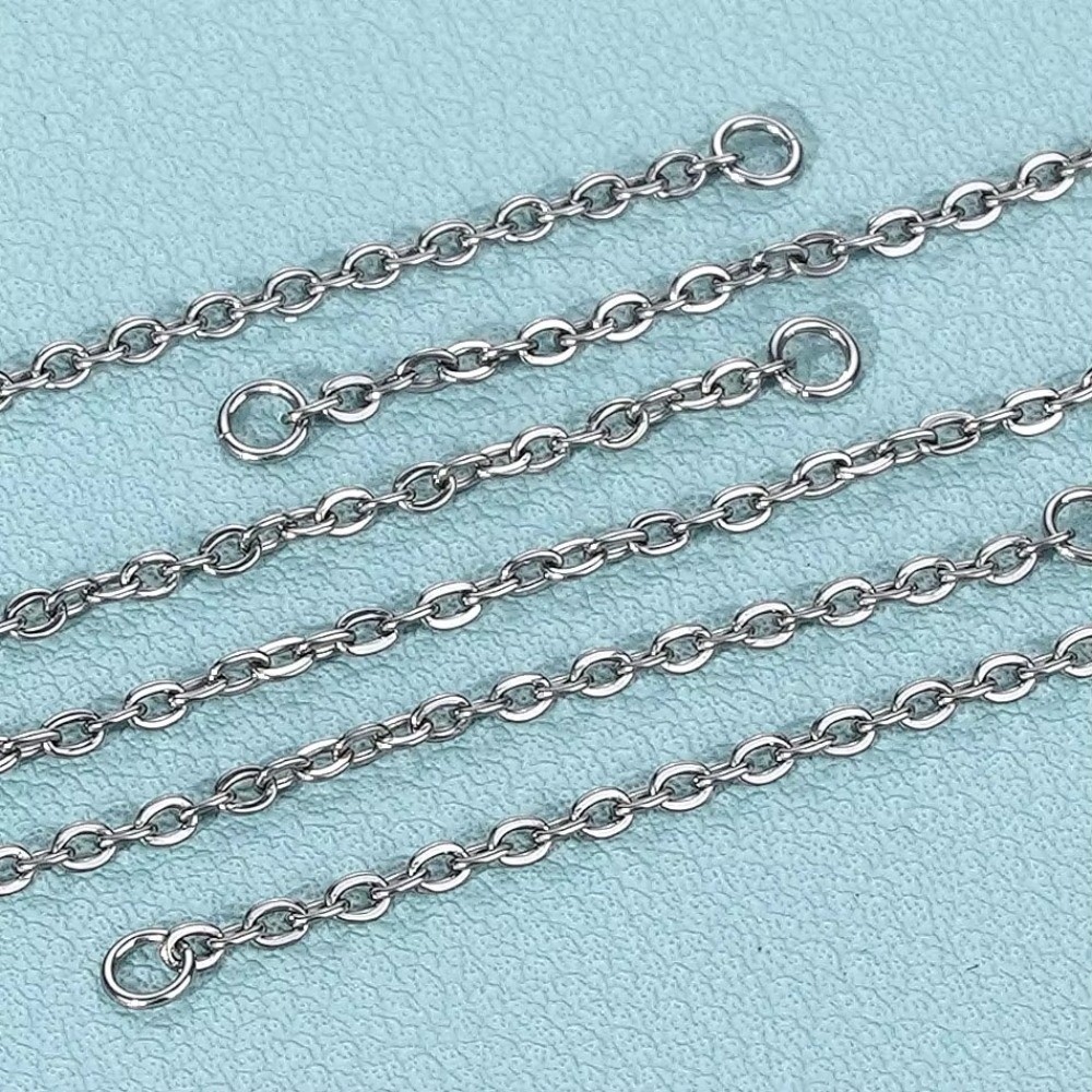 Titanium Nose Chain Double Cha - Body Jewelry Titanium review and price