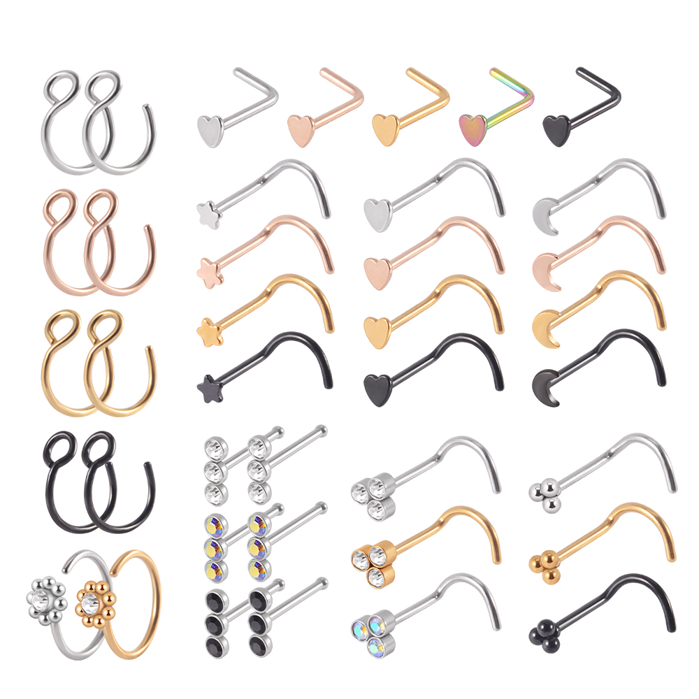 2-12PCS/Lot 316L Surgical Stee - Body Jewelry Storage review and price
