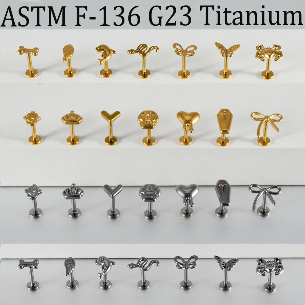 2/1Pcs G23 Solid Titanium Thre - Body Jewelry Etc review and price