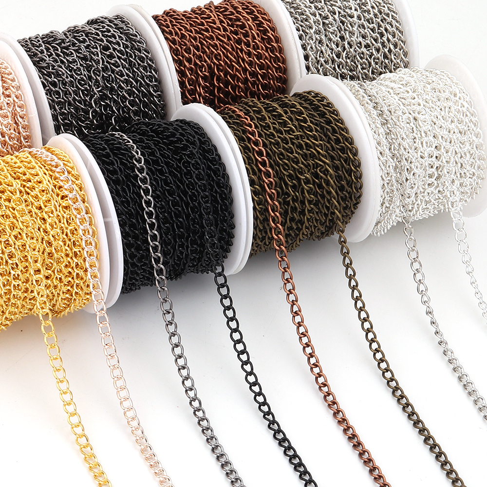 10yards/roll Flat 2-6mm Extens - Body Jewelry Chains review and price