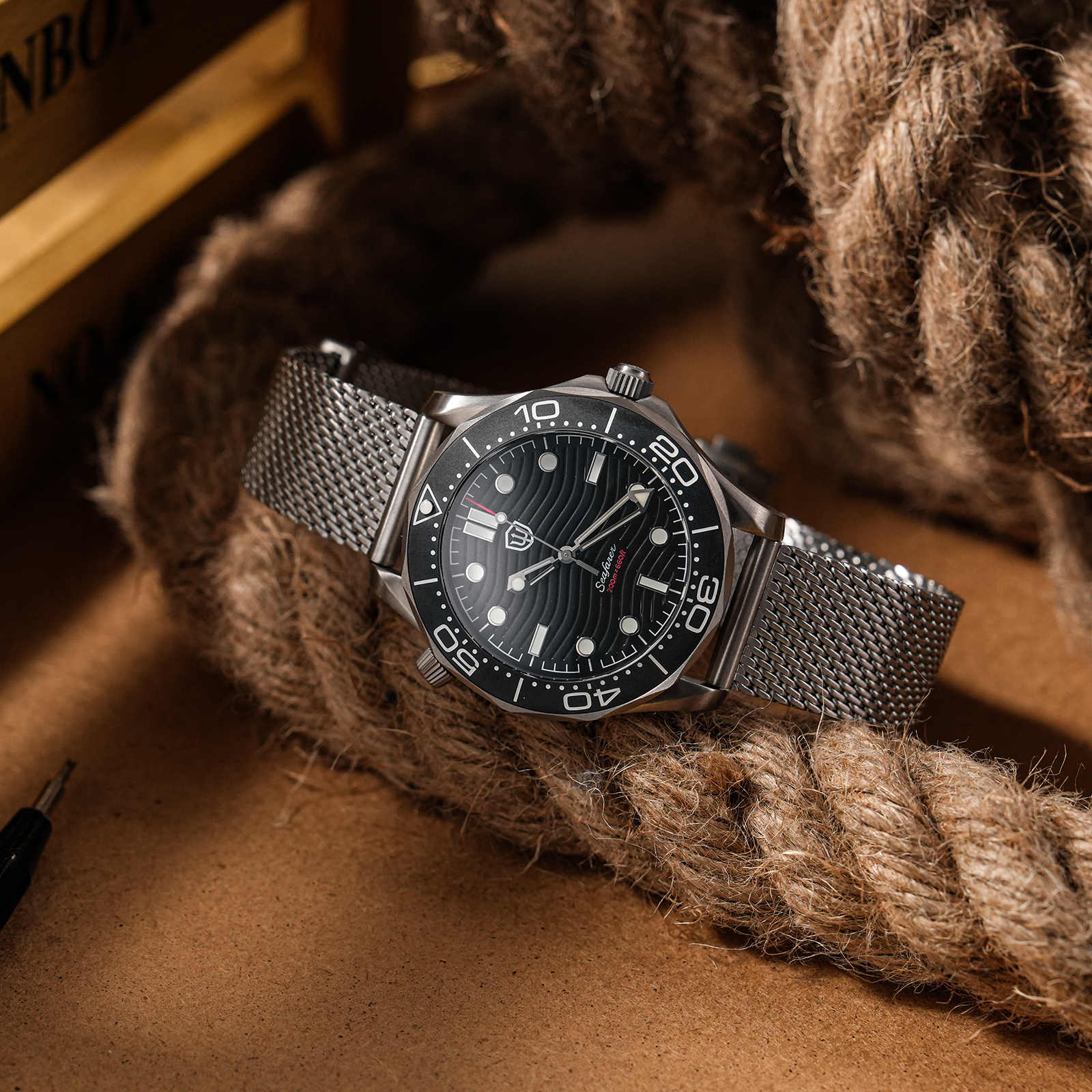 Watchdives 42mm Titanium Dive  - Body Jewelry Titanium review and price