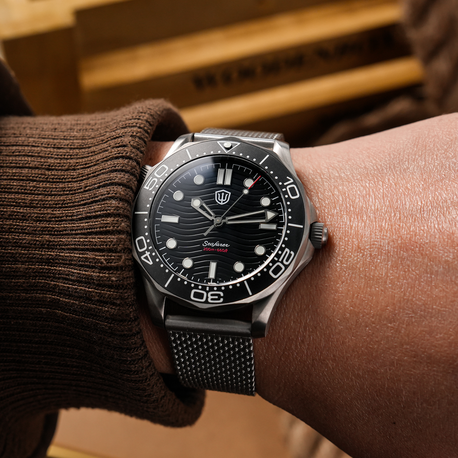 Watchdives 42mm Titanium Dive  - Body Jewelry Titanium review and price