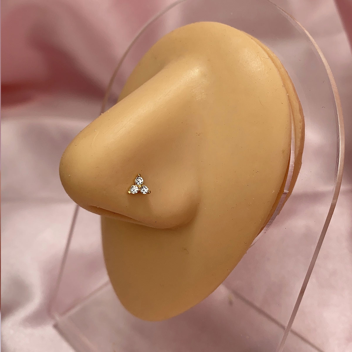 1PC New Surgical Steel Tiny Zi - Body Jewelry Nose Studs review and price