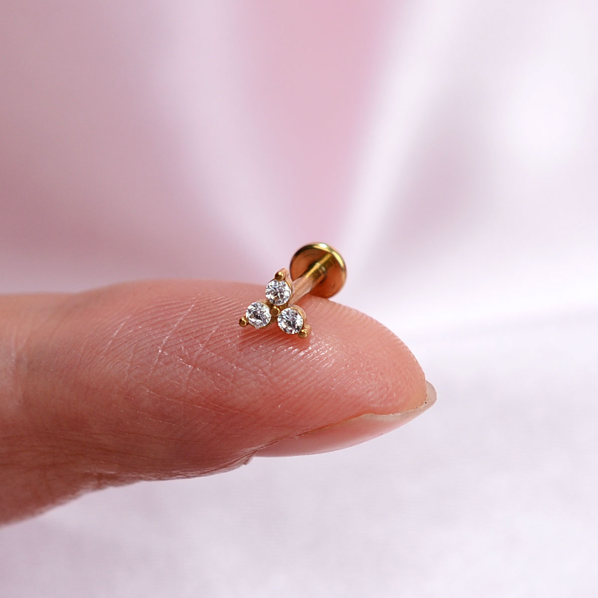 1PC New Surgical Steel Tiny Zi - Body Jewelry Nose Studs review and price