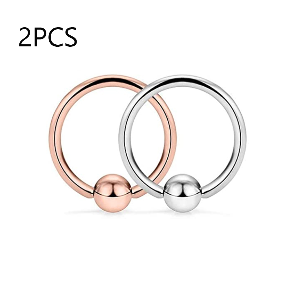 Stainless Steel Hinged Seamles - Clicker Ring Seamless review and price