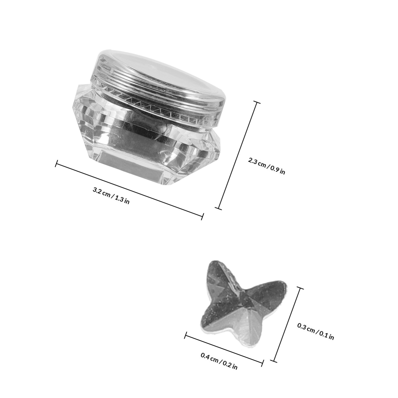 Plastic DIY Teeth Art Decors C - Body Jewelry Piercing review and price
