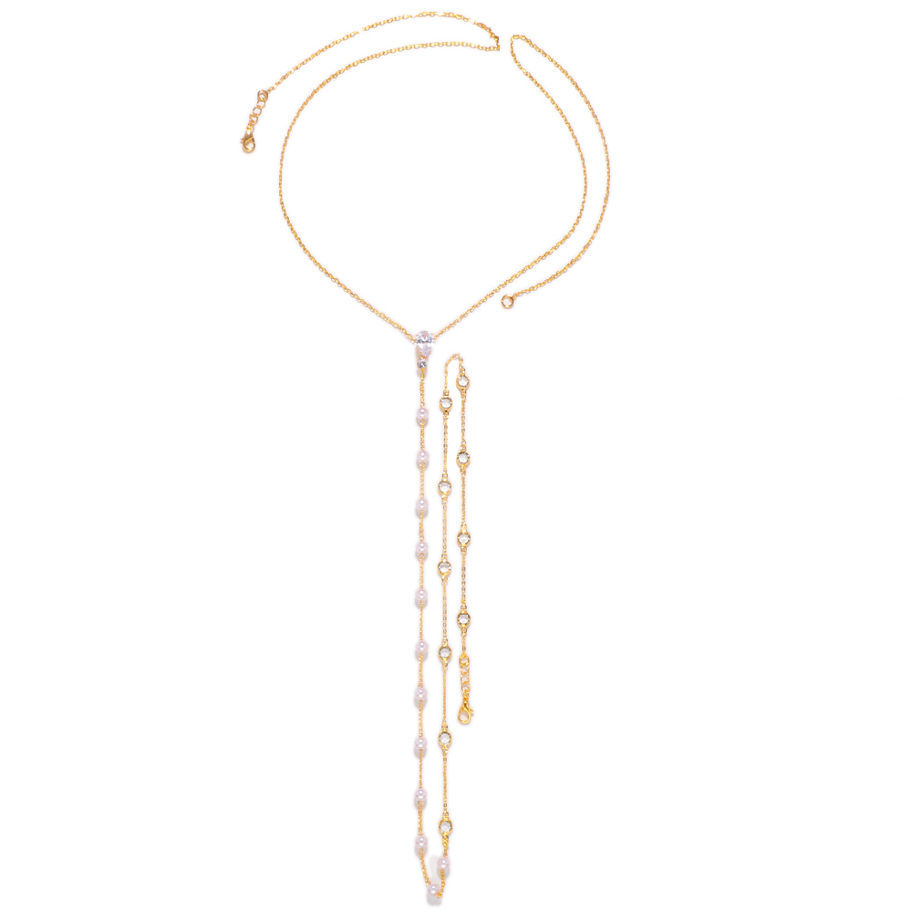 Fashion Bridal Back Chain Jewe - Body Jewelry Charms review and price